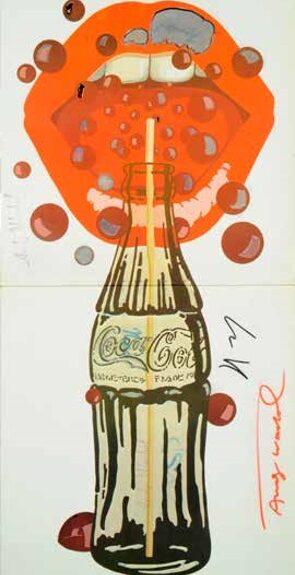 Andy Warhol e Mario Schifano